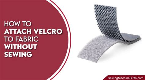 velcro fabric t o metal friction|how to align velcro to fabric.